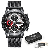 LIGE Fashion Men Watches