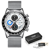 LIGE Fashion Men Watches