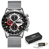 LIGE Fashion Men Watches