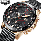 LIGE New Mens Watches