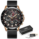 LIGE New Mens Watches