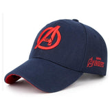 Yo-Young Unisex Marvel Avengers LOGO Embroidery Casual Outdoor Baseball Caps
