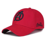 Yo-Young Unisex Marvel Avengers LOGO Embroidery Casual Outdoor Baseball Caps