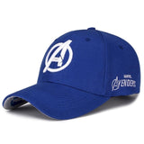 Yo-Young Unisex Marvel Avengers LOGO Embroidery Casual Outdoor Baseball Caps