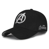 Yo-Young Unisex Marvel Avengers LOGO Embroidery Casual Outdoor Baseball Caps