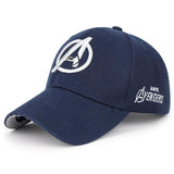 Yo-Young Unisex Marvel Avengers LOGO Embroidery Casual Outdoor Baseball Caps