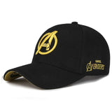 Yo-Young Unisex Marvel Avengers LOGO Embroidery Casual Outdoor Baseball Caps