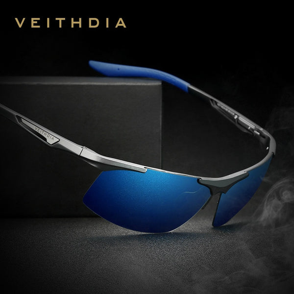 VEITHDIA Aluminum Magnesium Men's  Sunglasses Polarized