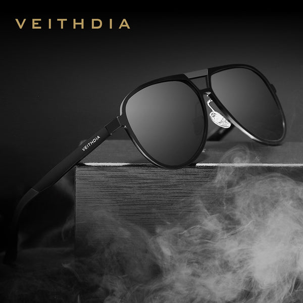 VEITHDIA Brand Mens Aluminum Magnesium Sunglasses Polarized