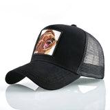 TQMSMY Summer Unisex Hip Hop Embroidered Animal Men Baseball Caps