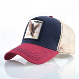 TQMSMY Summer Unisex Hip Hop Embroidered Animal Men Baseball Caps