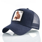 TQMSMY Summer Unisex Hip Hop Embroidered Animal Men Baseball Caps