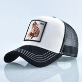 TQMSMY Summer Unisex Hip Hop Embroidered Animal Men Baseball Caps