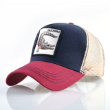 TQMSMY Summer Unisex Hip Hop Embroidered Animal Men Baseball Caps