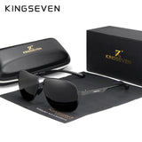 KINGSEVEN 2019 Brand Men Aluminum Sunglasses Polarized