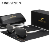 KINGSEVEN 2019 Brand Men Aluminum Sunglasses Polarized