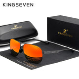 KINGSEVEN 2019 Brand Men Aluminum Sunglasses Polarized