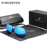 KINGSEVEN 2019 Brand Men Aluminum Sunglasses Polarized
