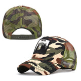 Exquisite animal cartoon rabbit embroidery baseball net cap