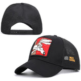 Exquisite animal cartoon rabbit embroidery baseball net cap