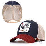 Exquisite animal cartoon rabbit embroidery baseball net cap