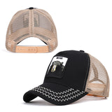 Exquisite animal cartoon rabbit embroidery baseball net cap