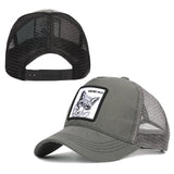 Exquisite animal cartoon rabbit embroidery baseball net cap