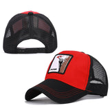 Exquisite animal cartoon rabbit embroidery baseball net cap