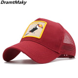 Men's Animals Embroidery Baseball Cap