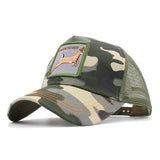 Men's Animals Embroidery Baseball Cap