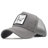 Men's Animals Embroidery Baseball Cap