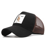 Men's Animals Embroidery Baseball Cap