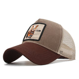 Men's Animals Embroidery Baseball Cap