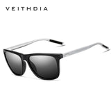 VEITHDIA Brand Unisex Retro Aluminum+TR90 Sunglasses Polarized