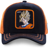 New Summer Cartoon Dragon Ball Z Mesh Baseball Caps