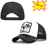 Summer Animal Embroidery Baseball Caps