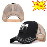 Summer Animal Embroidery Baseball Caps