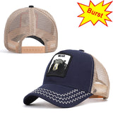 Summer Animal Embroidery Baseball Caps