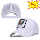 Summer Animal Embroidery Baseball Caps