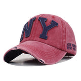 YOUBOME New Washed Cotton Baseball Cap