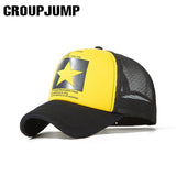 GROUP JUMP Five Star Pattern Caps