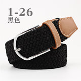 High Quality Fashionable Elastic Canvas Belts