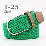 High Quality Fashionable Elastic Canvas Belts
