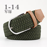 High Quality Fashionable Elastic Canvas Belts