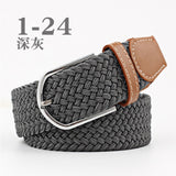 High Quality Fashionable Elastic Canvas Belts