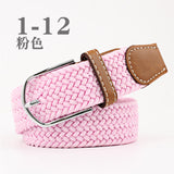 High Quality Fashionable Elastic Canvas Belts
