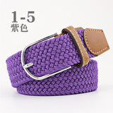 High Quality Fashionable Elastic Canvas Belts