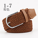 High Quality Fashionable Elastic Canvas Belts