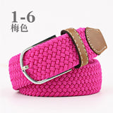 High Quality Fashionable Elastic Canvas Belts