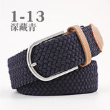 High Quality Fashionable Elastic Canvas Belts